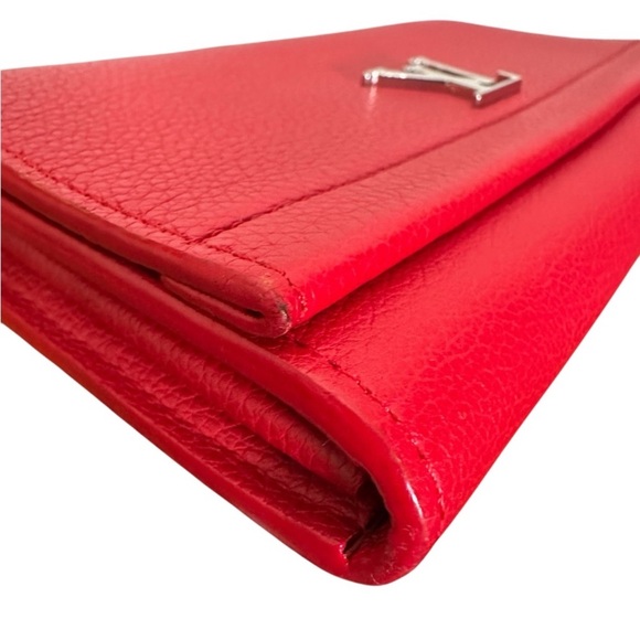 Louis Vuitton Portefeuille Lockme Long Leather Wallet, box and dust bag - Picture 9 of 13